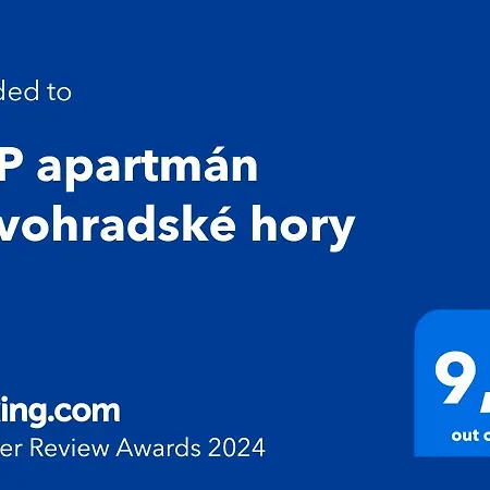 Apartment Novohradske Hory Cerne Udoli